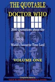 Dr Who Quotes book - Quotable Doctor Who
