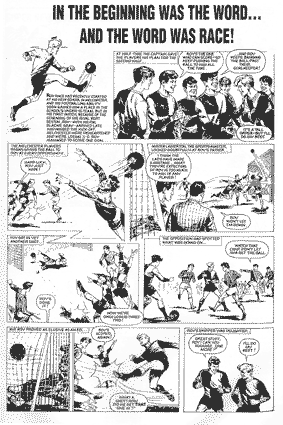 Roy of the Rovers Playing Years Colin Jarman school days comic strip