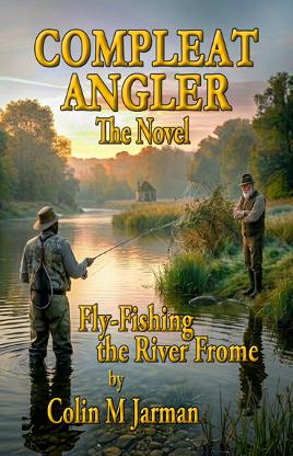 The Compleat AngCompleat Angler Novel Book Cover Colin M Jarman Walton Cotton Fly Fishing Fiction
